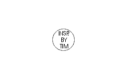 5/8" diameter, round stamp, inspector stamp