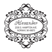 Discount monogram stamps, address monogram, from the kitchen of monogram, cheap monogram stamps, custom monogram stamps.