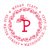 Discount monogram stamps, address monogram, from the kitchen of monogram, cheap monogram stamps, custom monogram stamps.