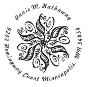 Discount monogram stamps, address monogram, from the kitchen of monogram, cheap monogram stamps, custom monogram stamps.