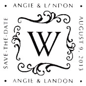 Discount monogram stamps, address monogram, from the kitchen of monogram, cheap monogram stamps, custom monogram stamps.