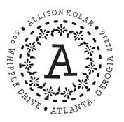 Discount monogram stamps, address monogram, from the kitchen of monogram, cheap monogram stamps, custom monogram stamps.