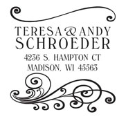 Discount monogram stamps, address monogram, from the kitchen of monogram, cheap monogram stamps, custom monogram stamps.