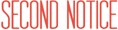 1012 - 1012  Stock One Color Second Notice