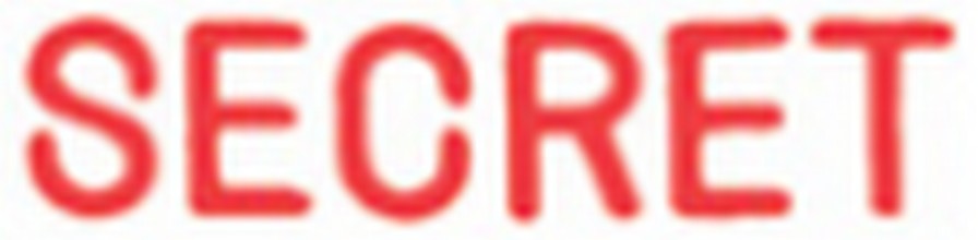 1136 - 1136  Stock One Color Secret