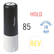 F11 - F11 Industrial Xstamper 
 1/2" Diameter 