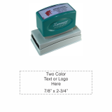 2 color stamp, N20 Xstamper