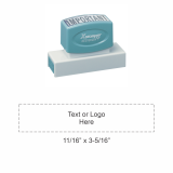 signature stamp, large word stamp, Xstamper, N26